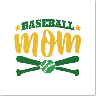 Baseball Mom Posters and Art